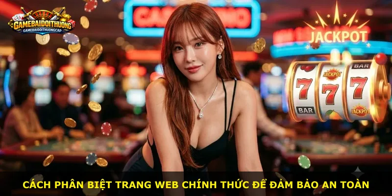 Cách phân biệt trang web chính thức để đảm bảo an toàn