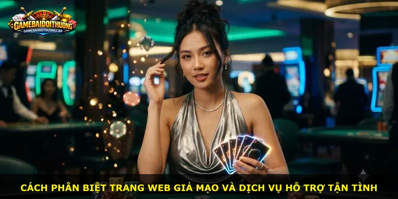 Cách phân biệt trang web giả mạo và dịch vụ hỗ trợ tận tình