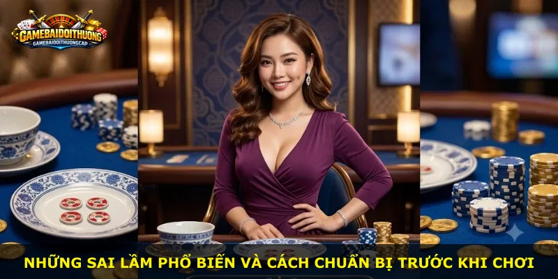 Những sai lầm phổ biến và cách chuẩn bị trước khi chơi
