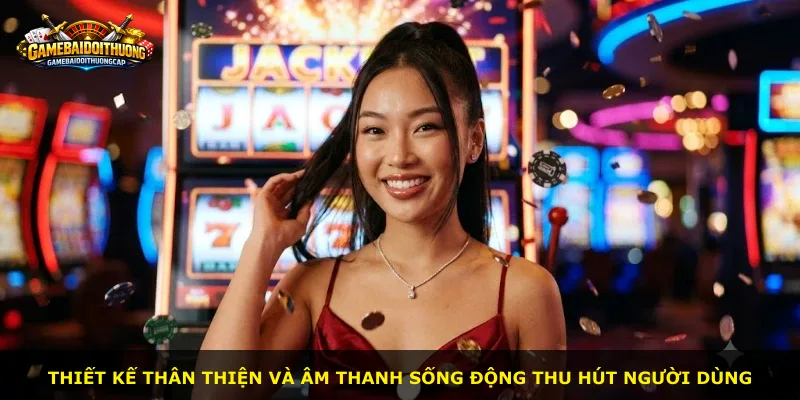Thiết kế thân thiện và âm thanh sống động thu hút người dùng