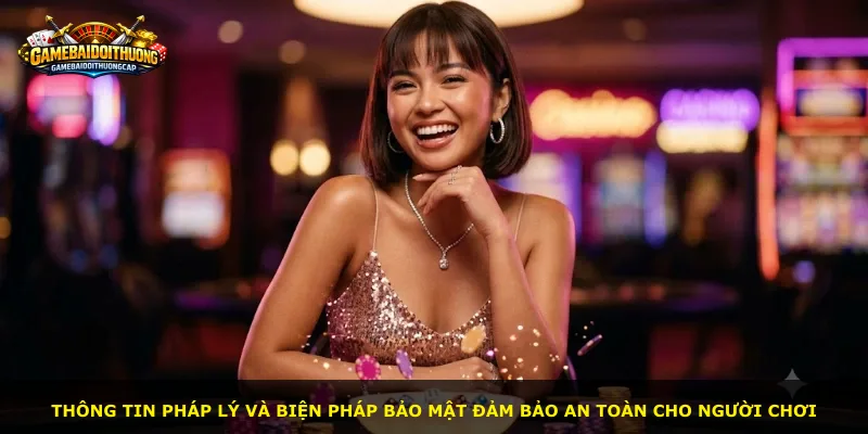 Thông tin pháp lý và biện pháp bảo mật đảm bảo an toàn cho người chơi